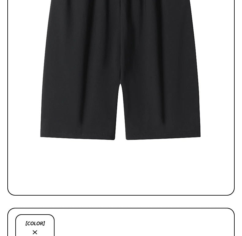 Big Size 9XL Men's Ice Silk Shorts Knee Length Bermuda Male Plus Large Quick Dry Sport Cool Elastic Summer Light Golf Sweatshort