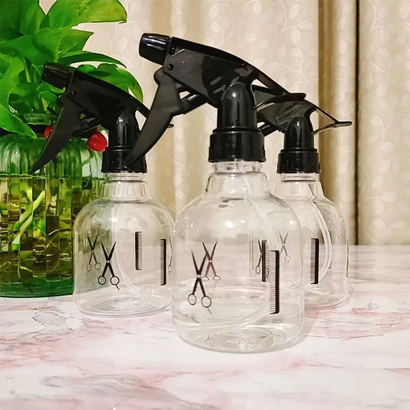 Flower Sprayer Spray Bottle Transparent Cosmetic Push-Up Hairdresser Small Spray Bottle Hairdressing Spray Bottle Watering Can - QueensalesOF