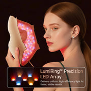 Hello Face M300 4D Light Mask 460/650/850nm Wavelengths Cordless LED Face Mask for Home Use - QueensalesOF