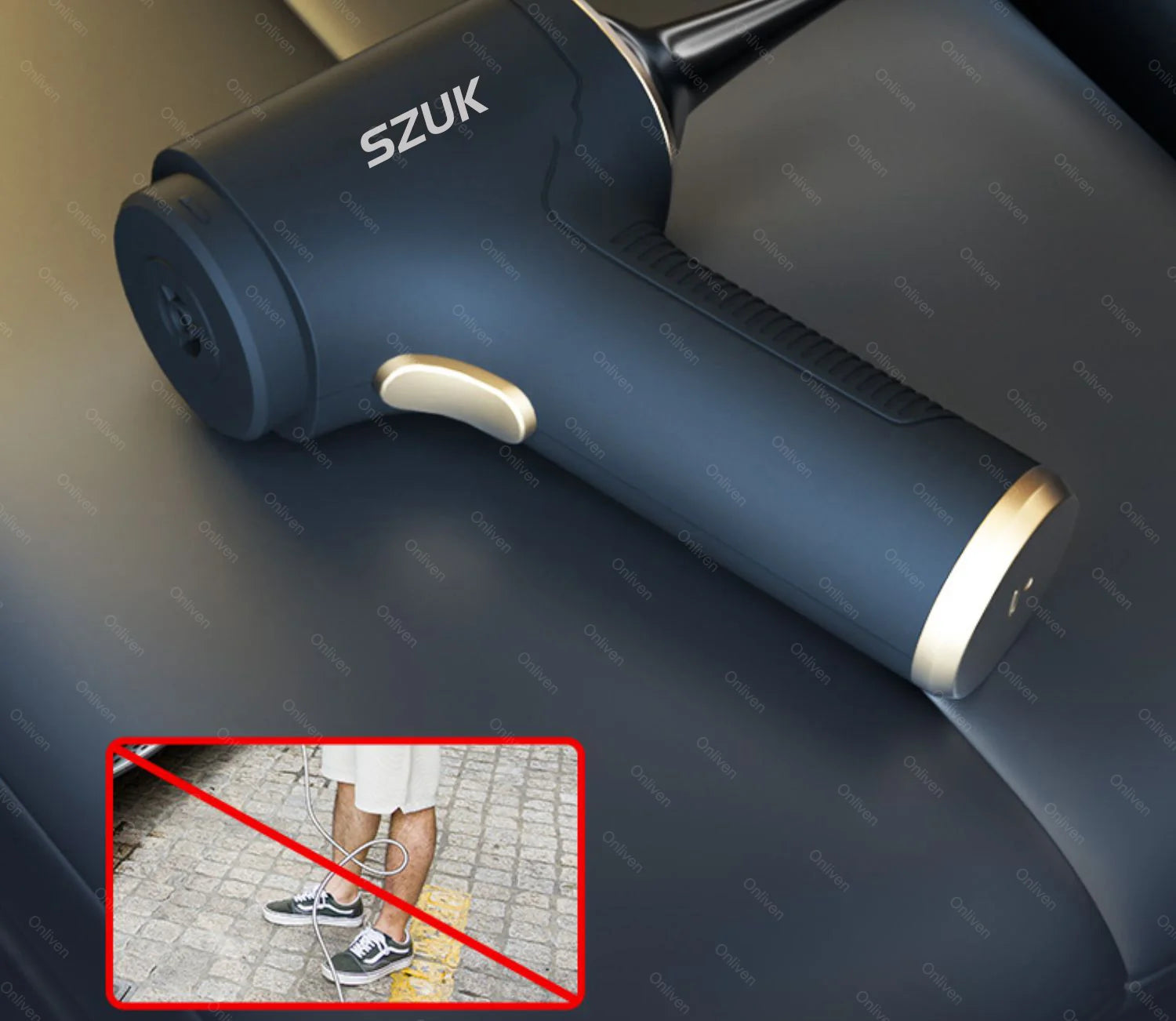 SZUK 17000PA Car Vacuum Clenaer Mini Cordlees Powerful Wirelens Handheid Cleinang Machine Car Cleaner Portoble Vaccum Cleanes