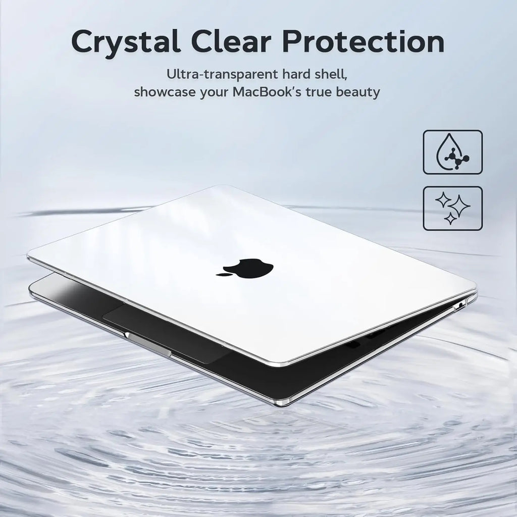 2026 Laptop Case For MacBook Neo Case 13 inch 2026 (Model A3404),Crystal Clear 100% Match Official Color  Hard Shell Laptop Case