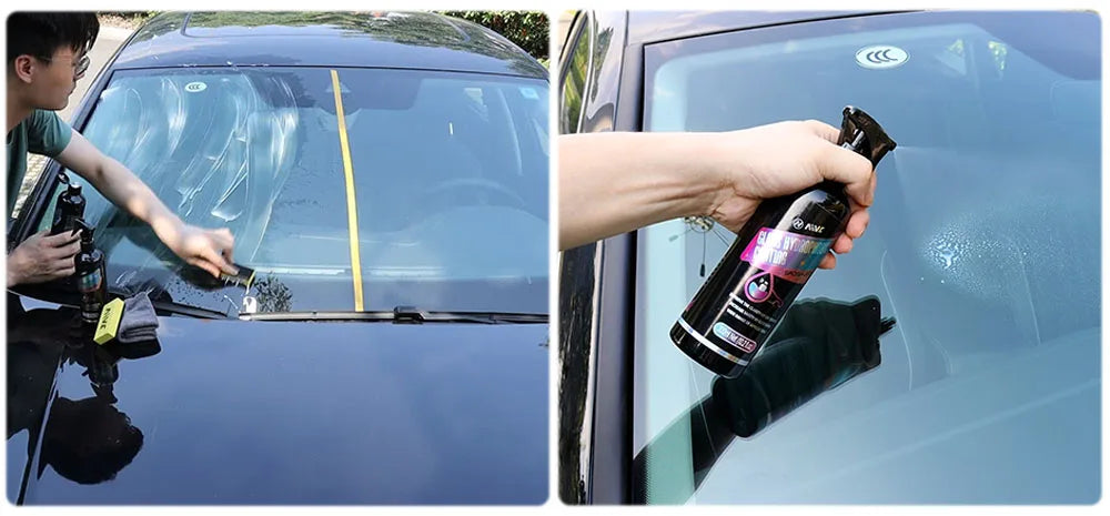 Car Glass Hydrophobic Nano Spray  AIVC Window Waterproof Coating Rearview Mirror Rain Coating Auto Hydrophobic Glass Polishing