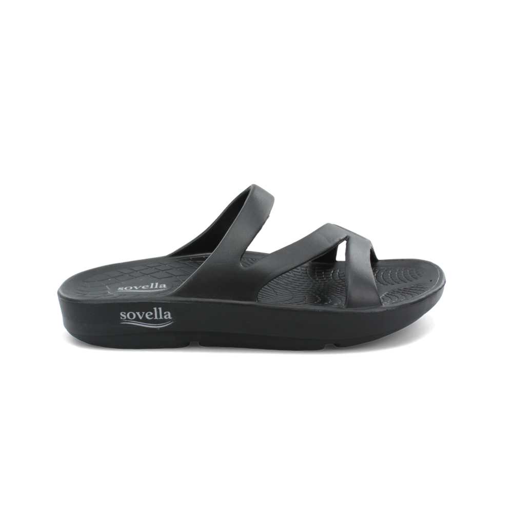 Sovella Women's PF Slide Black - QueensalesOF