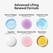 Crema Facial Reafirmante con Retinol — Lifting y Firmeza - QueensalesOF