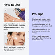 Crema Facial Reafirmante con Retinol — Lifting y Firmeza - QueensalesOF
