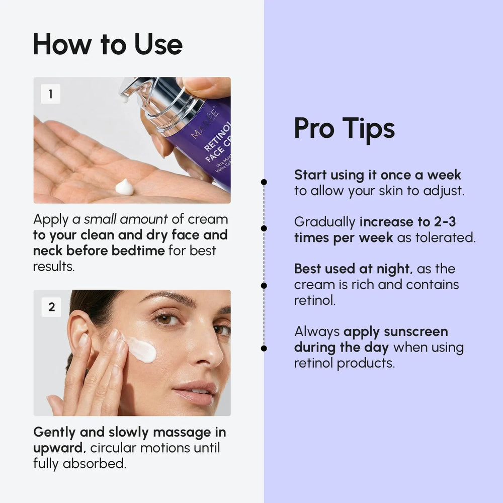 Crema Facial Reafirmante con Retinol — Lifting y Firmeza - QueensalesOF