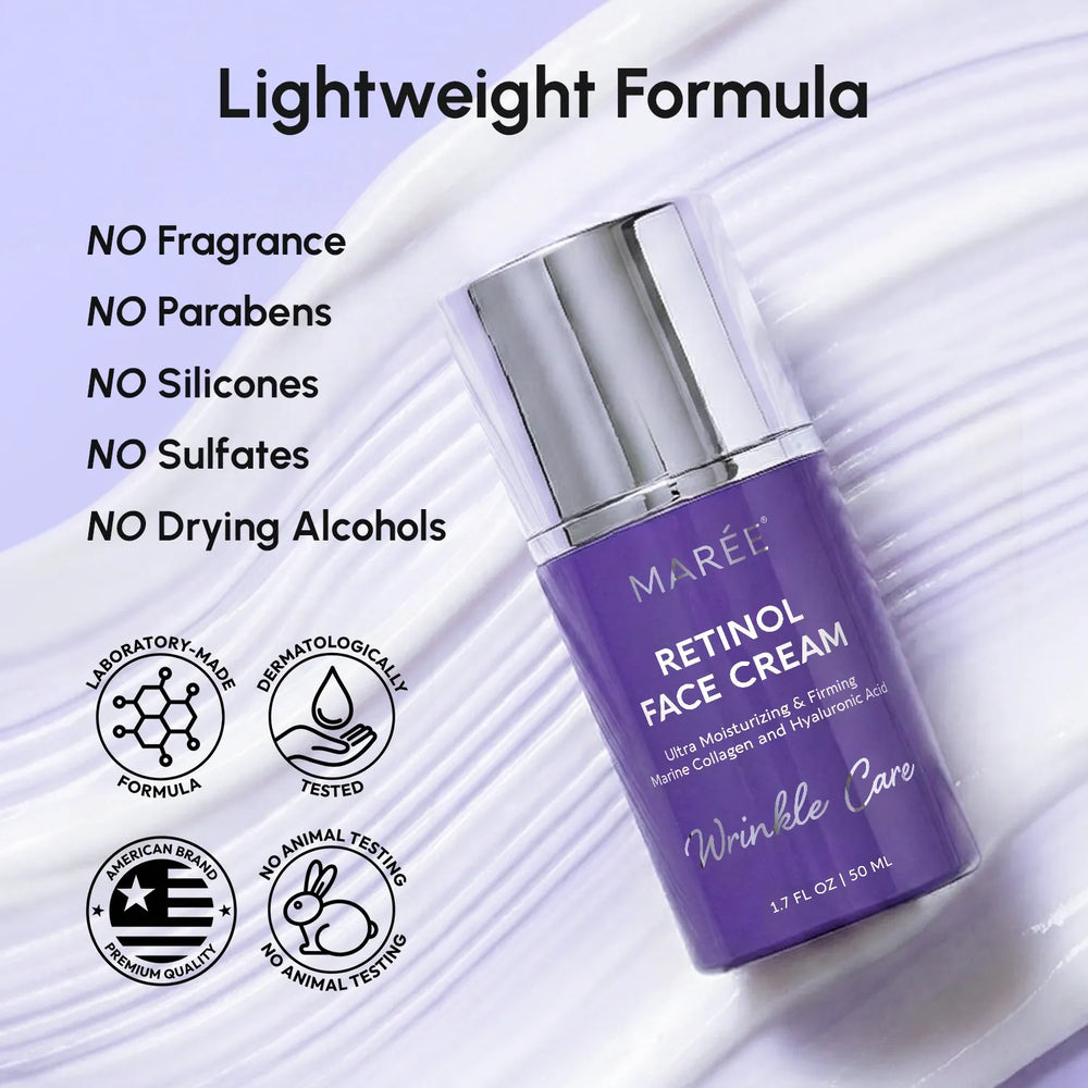 Crema Facial Reafirmante con Retinol — Lifting y Firmeza - QueensalesOF